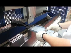 CNC শীট মেটাল প্রেস ব্রেক মেশিন WE67K-125T/3200