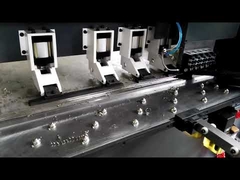 উলম্ব প্রকারের স্টেইনলেস স্টিল CNC V গ্রুভার মেশিন